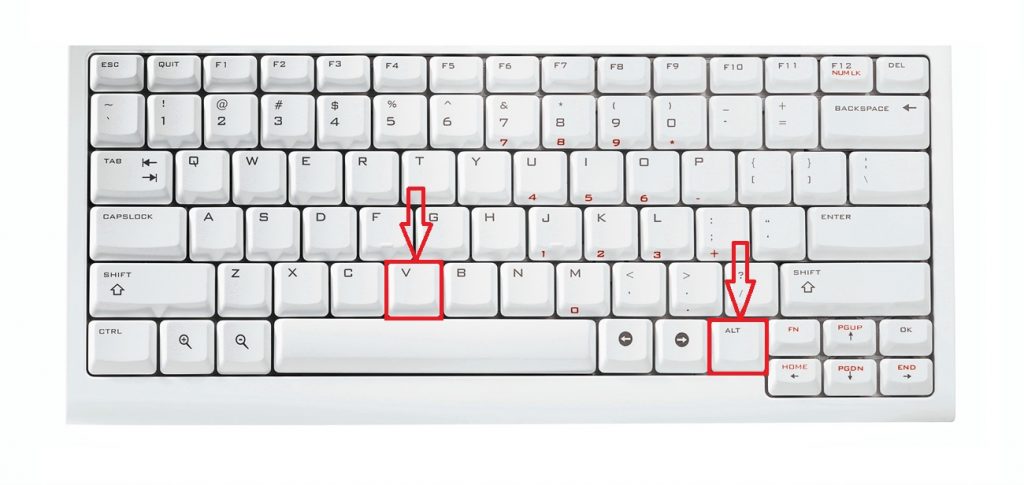 ako napísať zavináč na klávesnici